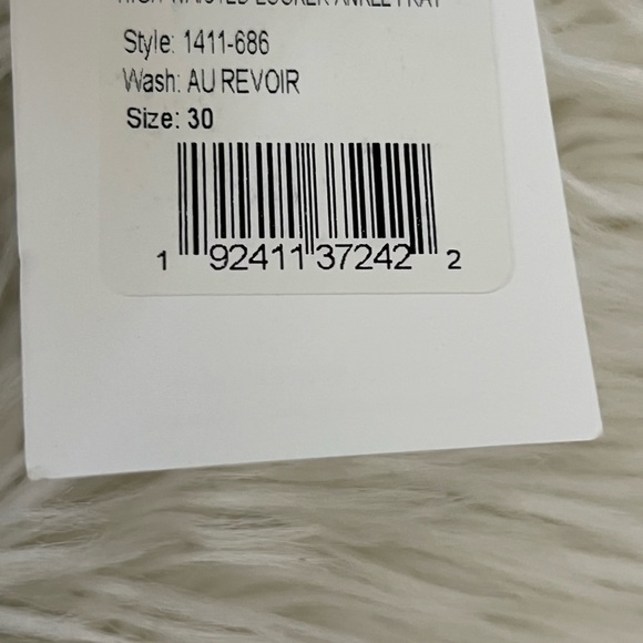 MOTHER high waisted the looker ankle fray 30 NWT - Picture 6 of 11